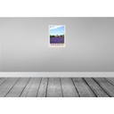 [LA-138120] Blechschild 40x30 cm Provence Frankreich Urlaub Natur Haus lila Bildmotiv Reisemotiv Abenteuer Reisen Europa Bild 2