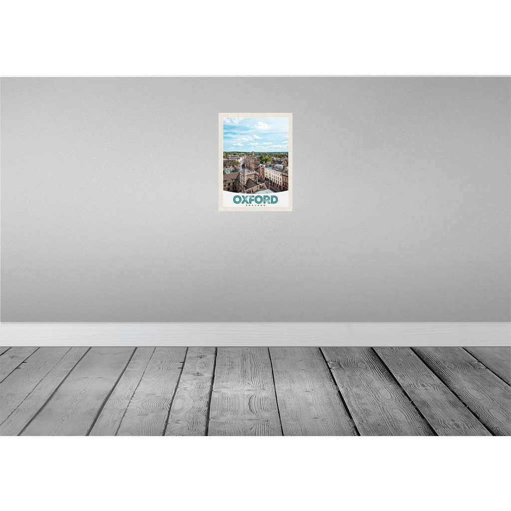 [LA-138139] Blechschild 40x30 cm Oxford England Europa Innenstadt Bildmotiv Reisemotiv Abenteuer Reisen Urlaub Bild 2