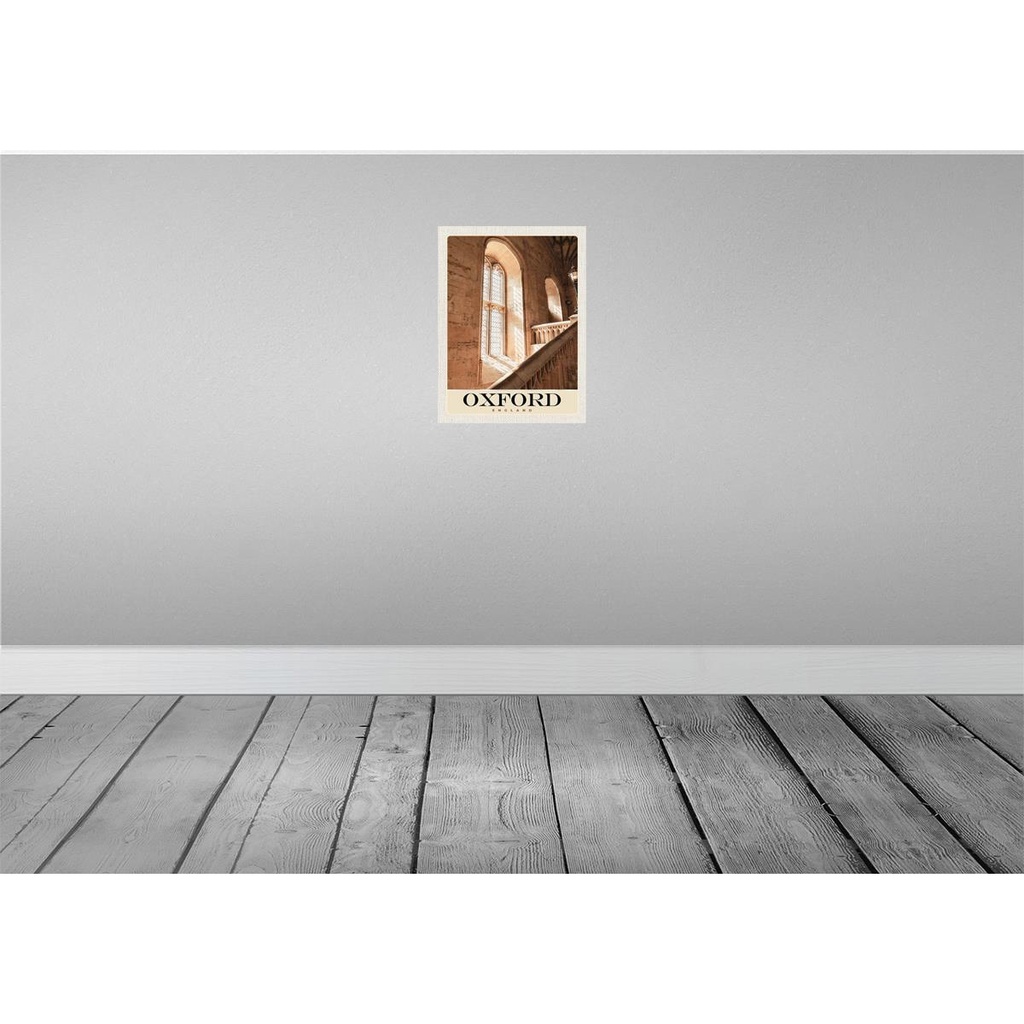 [LA-138140] Blechschild 40x30 cm Oxford England Häuser Architektur Europa Bildmotiv Reisemotiv Abenteuer Reisen Urlaub Bild 2