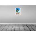 [LA-138144] Blechschild 40x30 cm Mauritius Indischer Ozean Insel Bildmotiv Reisemotiv Abenteuer Reisen Urlaub Bild 2