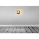 [LA-138180-H] Holzschild 30x40 cm Briefträgerin zuverlässig genau Beruf Arbeit Bild 2