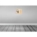 [LA-138182-H] Holzschild 30x40 cm Buchhalter Zahlenfuchs Kunden Beruf Arbeit Bild 2