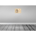 [LA-138186-H] Holzschild 30x40 cm Chirurg präzis Medicus Perfektion Beruf Arbeit Bild 2