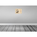 [LA-138204-H] Holzschild 30x40 cm Floristin blumige Stylistin exakt Beruf Arbeit Bild 2
