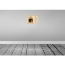 [LA-138259-H] Holzschild 30x40 cm Polizistin Staatsdienerin Ordnung Beruf Arbeit Bild 2