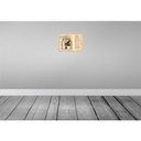 [LA-138261-H] Holzschild 30x40 cm Postbote Orientierungssinn Gebiet Beruf Arbeit Bild 2