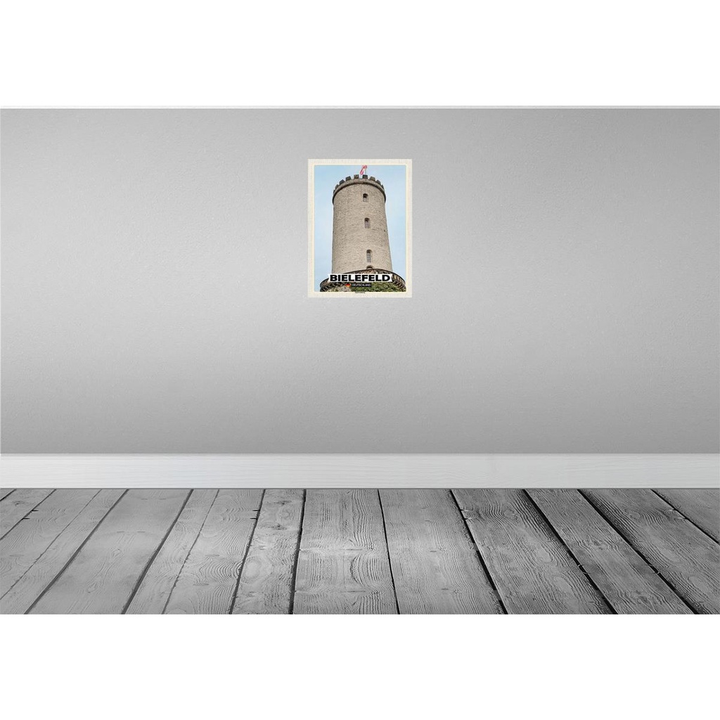 [LA-138336] Blechschild 40x30 cm Berlin Sparrenburg Architektur Bildmotiv Reisemotiv Abenteuer Reisen Urlaub Häuser Bild 2