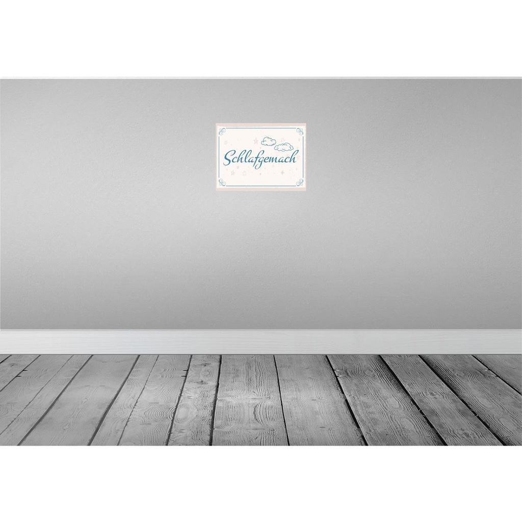 [LA-138387] Blechschild 30x40 cm Schlafgemach Dekoration Bild 2