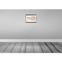 [LA-138403] Blechschild 30x40 cm Zimmerlautstärke: Musik, die man in Spruch Zitat Bild 2