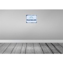 [LA-138407] Blechschild 30x40 cm Traumland blau Regenbogen Witz Humor Lustig Spaß Dekoration Bild 2