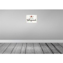 [LA-138431-H] Holzschild 30x40 cm Du bist mein Lieblingsmensch grau Spruch Zitat Bild 2