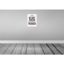 [LA-138434] Blechschild 40x30 cm Du bist mein Lieblingsmensch rot Spruch Zitat Bild 2