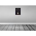 [LA-138471] Blechschild 40x30 cm Kaffee redet nicht, jammert schwarz Essen Trinken Bild 2