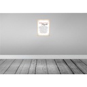 [LA-138486-H] Holzschild 40x30 cm Toiletten Regeln bitte hinsetzen Warnschild Hinweisschild Bild 2