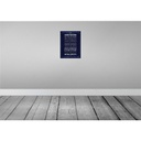 [LA-138491-H] Holzschild 40x30 cm Hände waschen kein toben blau Warnschild Hinweisschild Bild 2