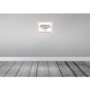 [LA-138511] Blechschild 30x40 cm Unbefugte sind nicht befugt Unfug Spruch Zitat Bild 2