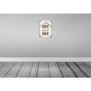 [LA-138514] Blechschild 40x30 cm Home Sweet Geschenk Bild 2