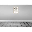 [LA-138526] Blechschild 40x30 cm Starte dort wo du stehst, benutze Spruch Zitat Bild 2