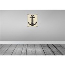 [LA-138531] Blechschild 40x30 cm Freunde Anker Trost Halt Sicherheit Spruch Zitat Bild 2