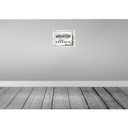 [LA-138547-H] Holzschild 30x40 cm Wohnung nicht staubig Vintage Dekoration Bild 2