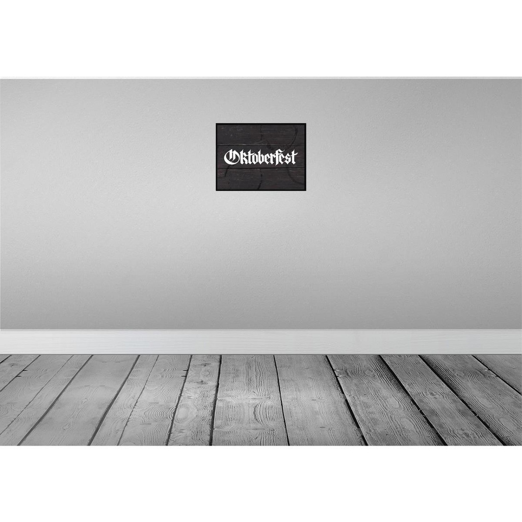 [LA-138568-H] Holzschild 30x40 cm Oktoberfest Bier Feiern München Deutschland Bild 2