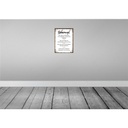 [LA-138590] Blechschild 40x30 cm Liebesrezept man nehme 2 Menschen Spruch Zitat Bild 2