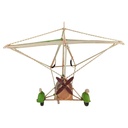 [LA-1780804] Blechmodell Hängegleiter Trike Motordrachen Ultraleichtflugzeug Drachenflieger Bild 4