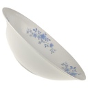 [1805982] Schüssel D 25,5 cm H 7,2 Winterling Marktleuthen Blumendekor Blau Porzellan gebraucht-gut Bild 2