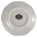 [1805985] Untertasse für Kaffee D 15 cm 14,8 Arabella Atelier Blumendekor Rosa-Grau Porzellan gebraucht-sehr gut Bild 3