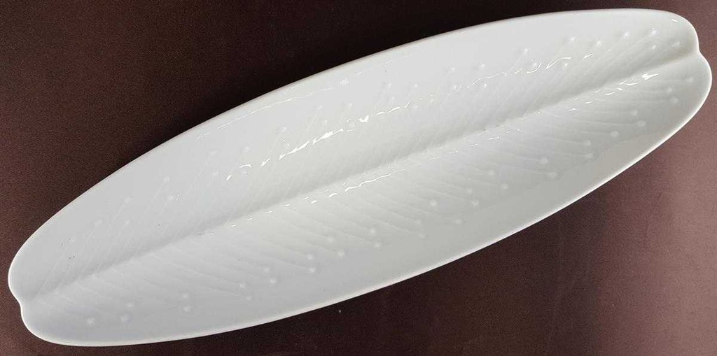 [1806015] Snackschale H 3,8 L 36 B 11,5 Rosenthal weiß Tapio Wirkkala Porzellan gebraucht-sehr gut Bild 2