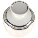 [1806088] Zuckerdose H 9,4 L 8,5 B D Hutschenreuther Relief Platinrand Porzellan gebraucht-sehr gut Bild 2