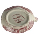[1806164] Milchkännchen H 7 L 12,3 B 8,3 Palissy Avon Scenes Rot Keramik gebraucht-gut Bild 3