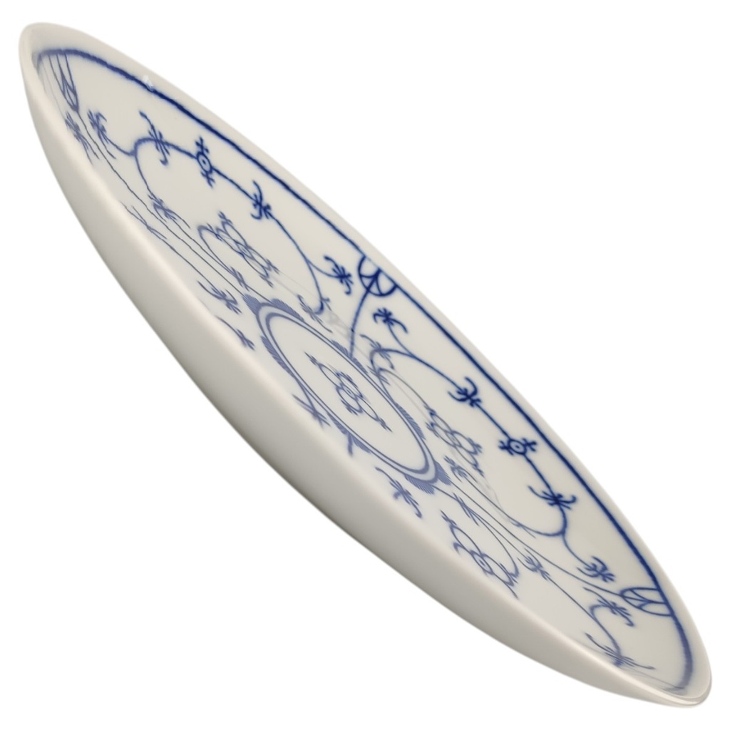 [1806402] Kuchenteller 19,5 cm Winterling Indisch Blau Strohblume gebraucht - akzeptabel Bild 2
