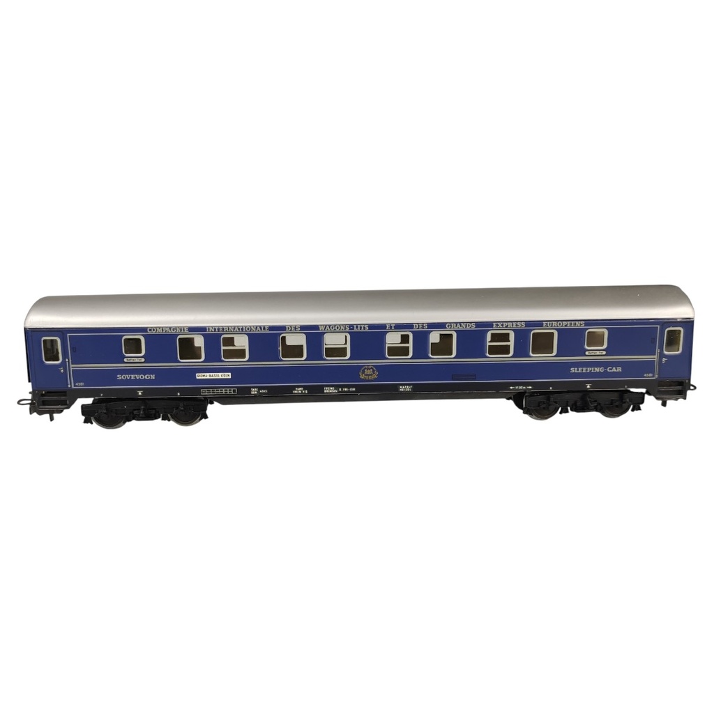 [1816861] Internationaler Schlafwagen Personenwagen Spur H0 Märklin 4029 gebraucht - gut Bild 2