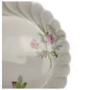[1818049] Konfektschale Teebeutelablage Gebäckschälchen 11 cm Haviland Limoges Torse Rosendekor Bild 3