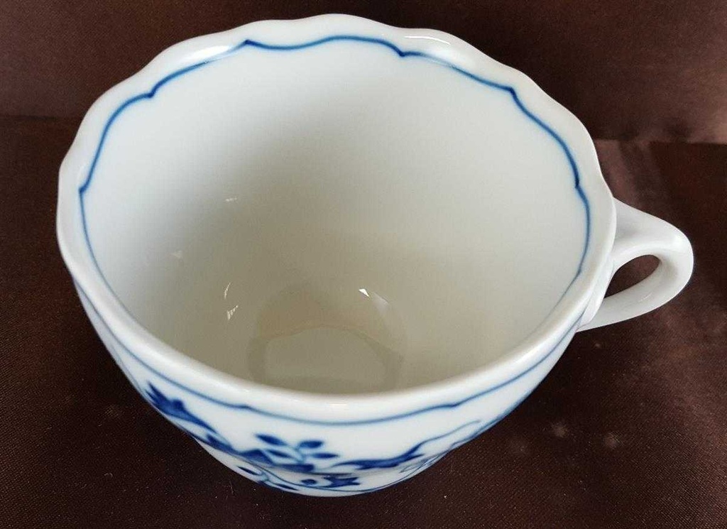 [4581151] Kaffeetasse Tasse Hutschenreuther Maria Theresia Zwiebelmuster I. Wahl Blau gebraucht - sehr gut Bild 4