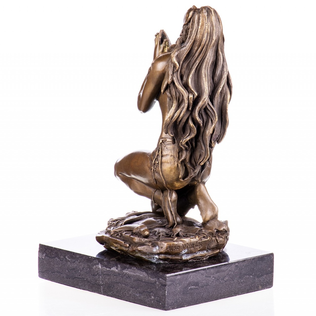 [LA-1822004] Western Bronzefigur Indianerin Bild 2