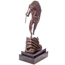 [LA-1822311] Western Bronzefigur Indianerin Bild 4