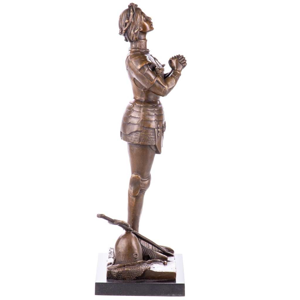 [LA-1822478] Bronzeskulptur Bronzefigur Jeanne d'Arc nach Mercier Bild 2
