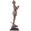 [LA-1822478] Bronzeskulptur Bronzefigur Jeanne d'Arc nach Mercier Bild 2