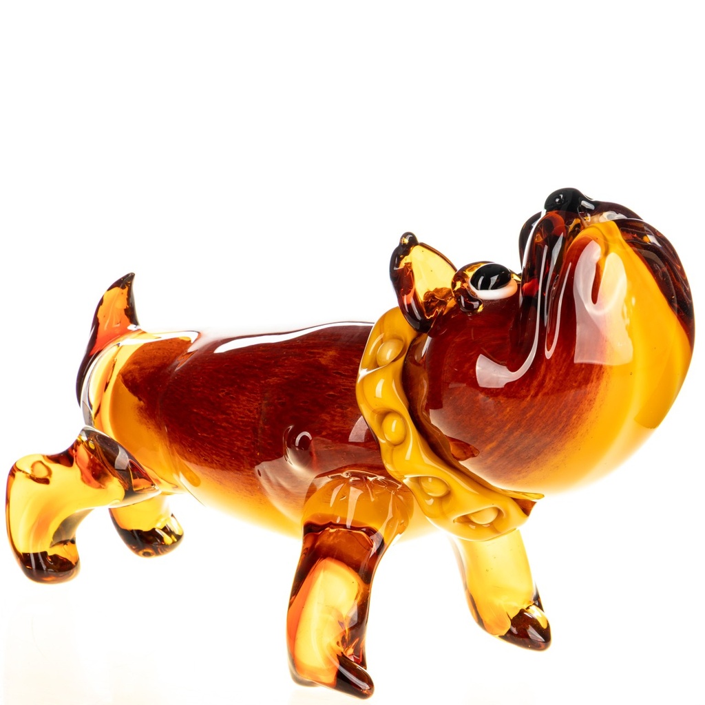 [LA-1822599] Murano-Stil Glas Hund Bild 2