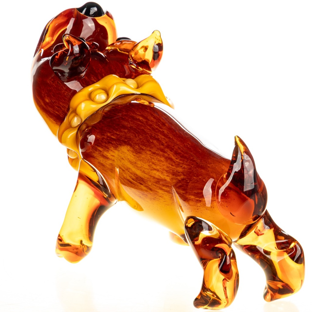 [LA-1822599] Murano-Stil Glas Hund Bild 3