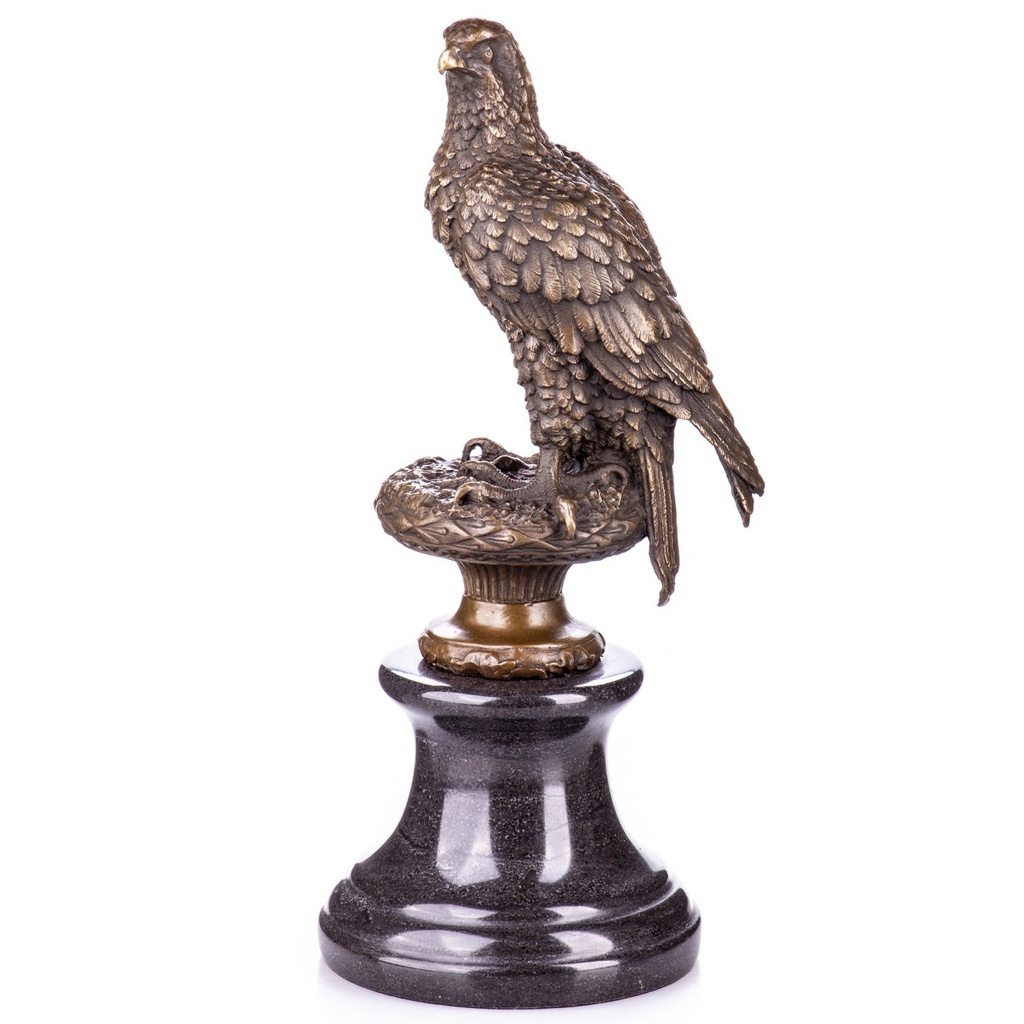 [LA-1822669] Bronzeskulptur Bronzefigur Adler Bild 3