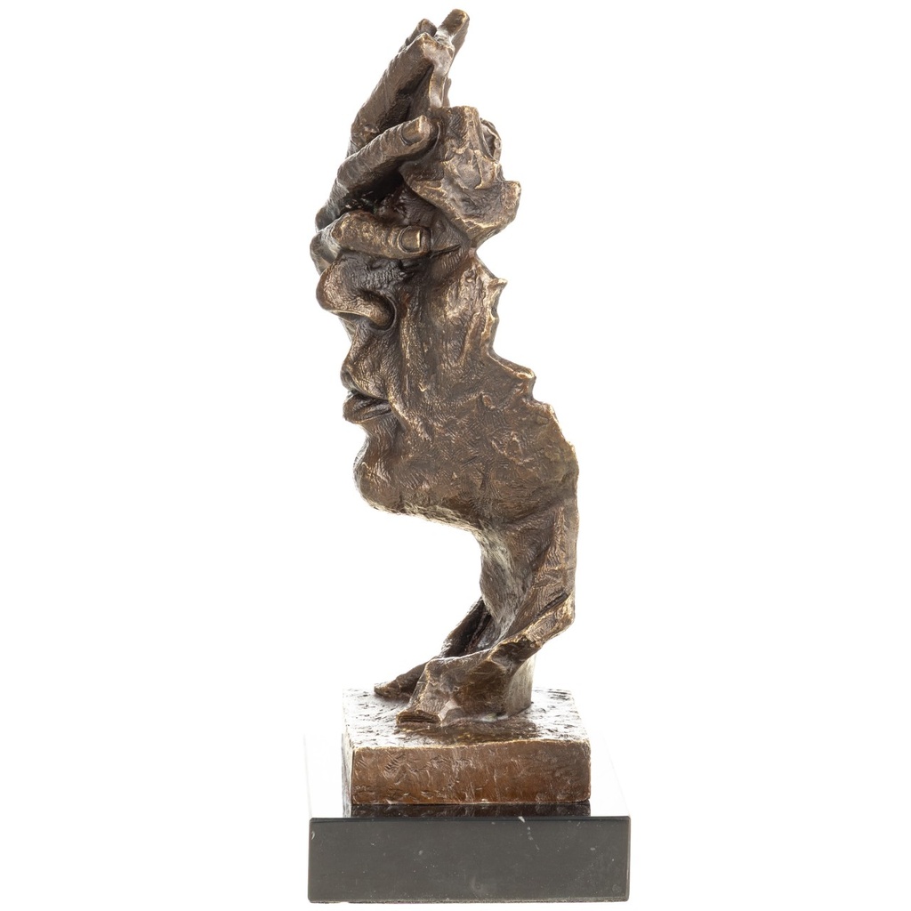 [LA-1822693] Bronzeskulptur Bronzefigur Gesicht Bild 4