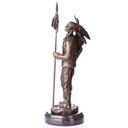 [LA-1822713] Western Bronzefigur Indianer mit Adler und Speer Bild 2