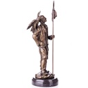[LA-1822713] Western Bronzefigur Indianer mit Adler und Speer Bild 4