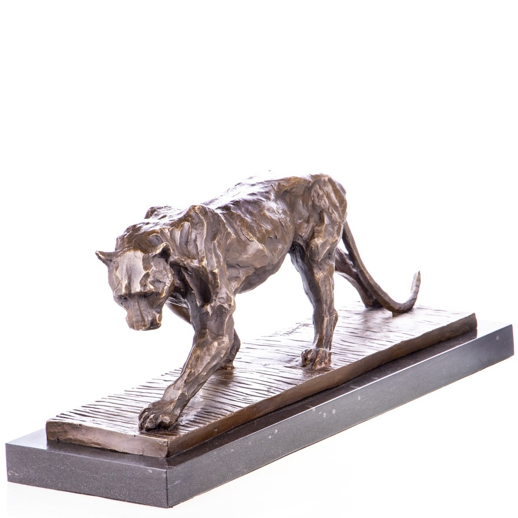[LA-1822719] Bronzeskulptur Bronzefigur Panther nach Bugatti Bild 2