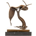 [LA-1822763] Surrealistische Bronzefigur einer schmelzenden Uhr nach Salvador Dali Bild 3