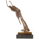 [LA-1822763] Surrealistische Bronzefigur einer schmelzenden Uhr nach Salvador Dali Bild 4