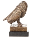 [LA-1822779] Bronzeskulptur Bronzefigur Eule Bild 3